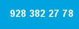 928 382 27 78 928 382 27 78